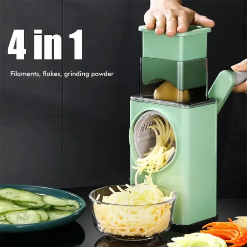SmartMart® 3 In 1 Round Cutter Vegetable Slicer Manual SmartMart®